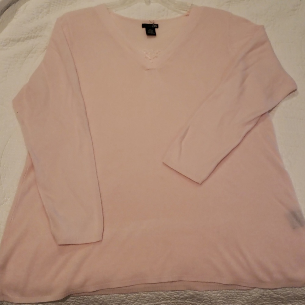 Baby pink sweater